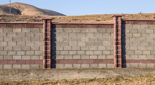 Boundary wall work
