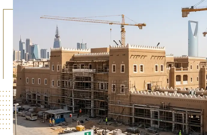 Boutique hotel construction