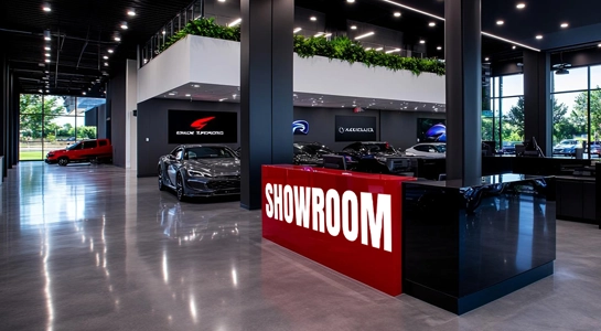 Brand-focused interior design