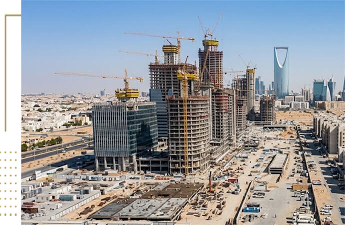 Civil construction company in Riyadh for residential and commercial projects