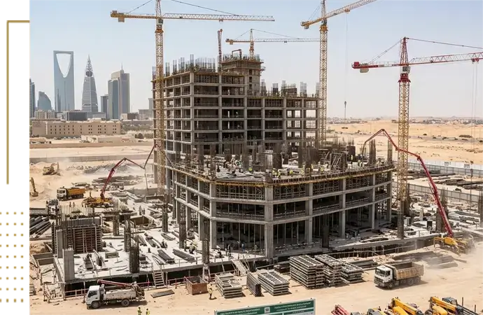 Civil construction demand in Riyadh