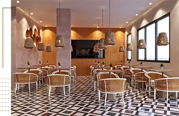 Coffee shop fit-out requirements in Riyadh