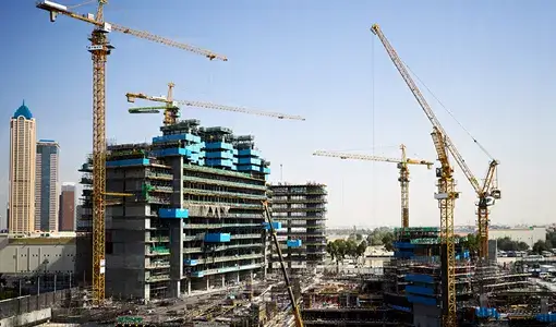 Commercial building construction