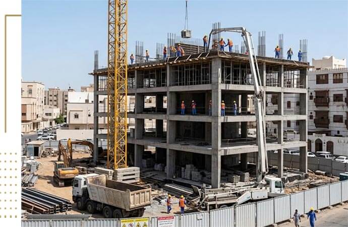 Construction company in Al Aziziyah, Jeddah