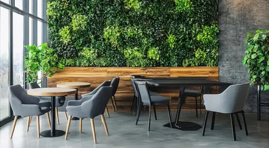 Customer seating area design