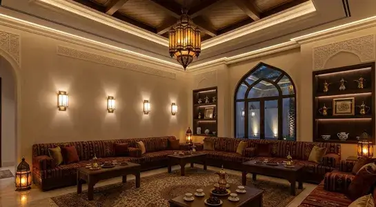 Majlis lighting design