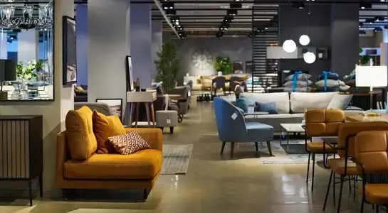 Furniture showrooms