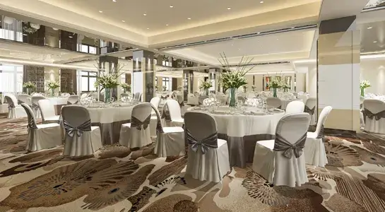 Hotel ballroom and event space design
