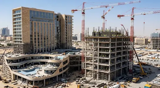 Hotel and hospitality construction