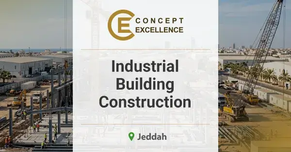 Industrial building construction service in Jeddah