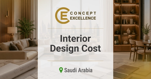 Interior design cost in Saudi Arabia
