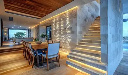 Interior and exterior finishing