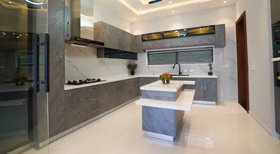 Kitchen interior design in Jeddah