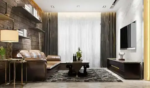 Living room interior design