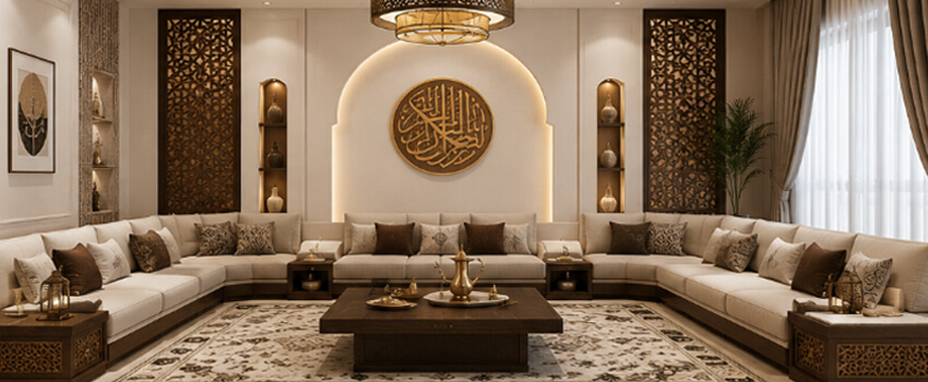 Majlis design ideas for Saudi homes