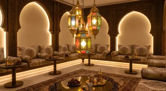 Majlis lighting design