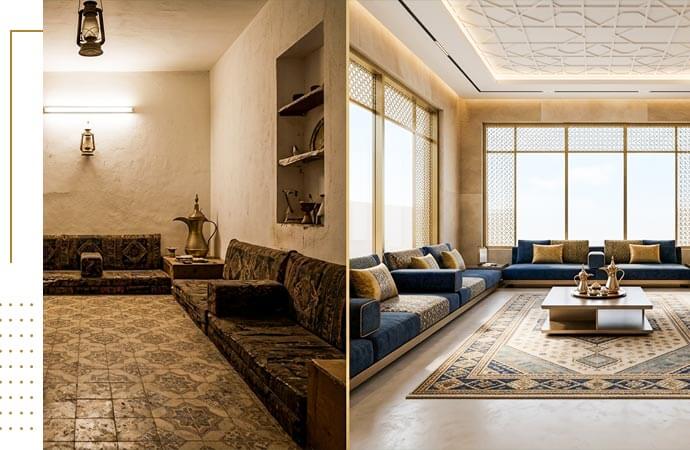 Majlis renovation company in Riyadh for modern and traditional interiors