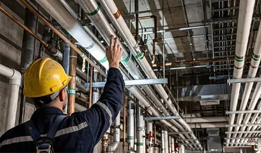 MEP installation and coordination