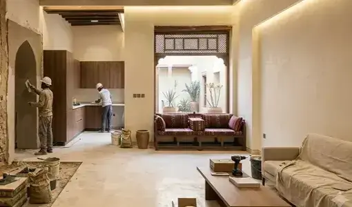 الترميم والتجديد للمشاريع السكنية والتجارية