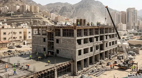 Residential building construction
