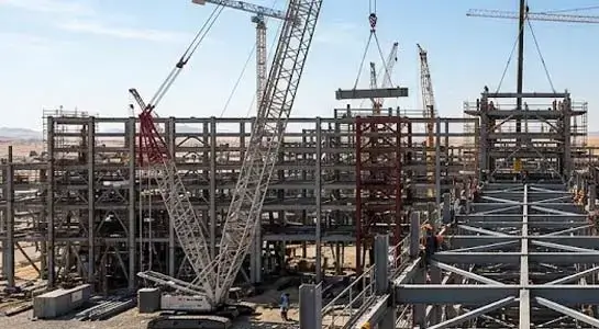 Steel structure construction