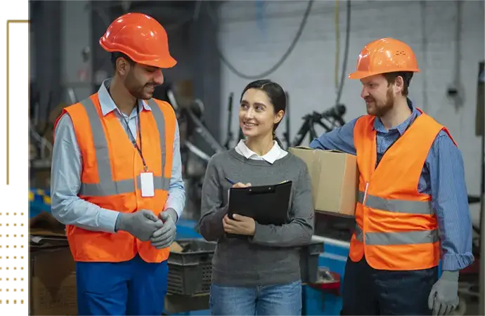 Trade-specific manpower for industrial work