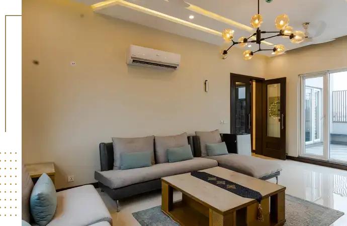 Villa interior layout in Jeddah designed for proper cooling and airflow