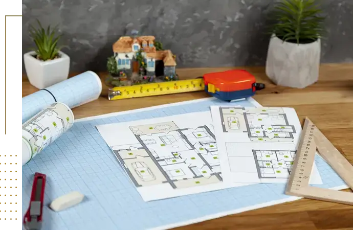 Villa space planning
